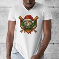 Baseball Xmas Christmas Baseball Ice Cream Drip Boys Men's V-Neck T-Shirt Baseball Xmas Christmas Baseball Ice Cream Drip Boys Men's V-Neck T-Shirt