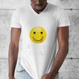 Boobies Make Me Smile Mardi Gras Raglan Baseball Tee Men's V-Neck T-Shirt Boobies Make Me Smile Mardi Gras Raglan Baseball Tee Men's V-Neck T-Shirt