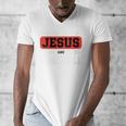 This Boy Runs On Jesus And Baseball Christian Baseball Men's V-Neck T-Shirt This Boy Runs On Jesus And Baseball Christian Baseball Men's V-Neck T-Shirt