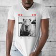 Capybara Love Valentines Day Cute Animal Hearts Raglan Baseball Tee Men's V-Neck T-Shirt Capybara Love Valentines Day Cute Animal Hearts Raglan Baseball Tee Men's V-Neck T-Shirt