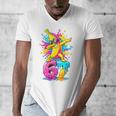 Dabbing Banana 67 Drip Baseball Drip Six Seven Joke Premium Tri-Blend Men's V-Neck T-Shirt Dabbing Banana 67 Drip Baseball Drip Six Seven Joke Premium Tri-Blend Men's V-Neck T-Shirt