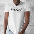 Double Play 6 4 3 2 Vintage Baseball Math Softball Player Premium Tri-Blend Men's V-Neck T-Shirt Double Play 6 4 3 2 Vintage Baseball Math Softball Player Premium Tri-Blend Men's V-Neck T-Shirt
