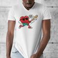 Heart Valentines Day Baseball Men Boys Kids Teens Men's V-Neck T-Shirt Heart Valentines Day Baseball Men Boys Kids Teens Men's V-Neck T-Shirt