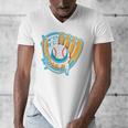 Ice Cream Baseball Mitt Drippy Scoop Baseball Sports Men's V-Neck T-Shirt Ice Cream Baseball Mitt Drippy Scoop Baseball Sports Men's V-Neck T-Shirt