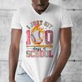 I Just Hit 100 Days Of School Baseball Lovers Fans Boys Kids Men's V-Neck T-Shirt I Just Hit 100 Days Of School Baseball Lovers Fans Boys Kids Men's V-Neck T-Shirt