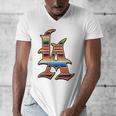 LA Sarape Los Angeles LA Sarape East LA Baseball Mexican Premium Tri-Blend Men's V-Neck T-Shirt LA Sarape Los Angeles LA Sarape East LA Baseball Mexican Premium Tri-Blend Men's V-Neck T-Shirt