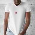 Lovers Baseball Goat 17 Apparel Men Women Kids Men's V-Neck T-Shirt