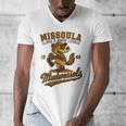 Missoula Mudweasels Retro Minor League Baseball Men's V-Neck T-Shirt