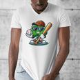 Shamrock Baseball St Patrick's Day Kids Boys Toddlers Premium Tri-Blend Men's V-Neck T-Shirt
