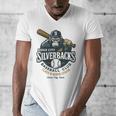 Sioux City Silverbacks Retro Minor League Baseball Men's V-Neck T-Shirt