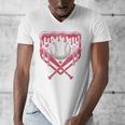 Valentines Baseball Boys Ice Cream Drip Heart Youth Kids Men's V-Neck T-Shirt Valentines Baseball Boys Ice Cream Drip Heart Youth Kids Men's V-Neck T-Shirt