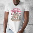 Valentine’s Day Western Life Cowboys Cupid Howdy Valentine Raglan Baseball Tee Men's V-Neck T-Shirt Valentine’s Day Western Life Cowboys Cupid Howdy Valentine Raglan Baseball Tee Men's V-Neck T-Shirt
