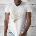 Vintage Baseball Coach Men's V-Neck T-Shirt Vintage Baseball Coach Men's V-Neck T-Shirt