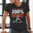 100 Beast Pete Alonso Baltimore Baseball MLBPA Men's V-Neck T-Shirt