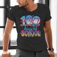 100 Days Of School Baseball Ice Cream For Boy Girl Kids Men's V-Neck T-Shirt 100 Days Of School Baseball Ice Cream For Boy Girl Kids Men's V-Neck T-Shirt