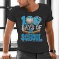 100 Days Of School Baseball Ice Cream Drip Student Kids Boys Men's V-Neck T-Shirt 100 Days Of School Baseball Ice Cream Drip Student Kids Boys Men's V-Neck T-Shirt