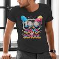 100 Days Of School Ice Cream Baseball Player For Kids Boys Men's V-Neck T-Shirt 100 Days Of School Ice Cream Baseball Player For Kids Boys Men's V-Neck T-Shirt