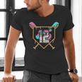 12th Birthday Baseball Bat Ice-Cream Drip 12yrs Old Boy Kid Men's V-Neck T-Shirt 12th Birthday Baseball Bat Ice-Cream Drip 12yrs Old Boy Kid Men's V-Neck T-Shirt