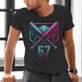 67 Baseball Drip Six Seven Gen Alpha Slag Men's V-Neck T-Shirt 67 Baseball Drip Six Seven Gen Alpha Slag Men's V-Neck T-Shirt