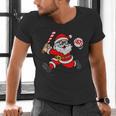 67 Baseball Santa Six Seven Meme Christmas Sport Men Boy Kid Men's V-Neck T-Shirt
