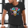 67 Ice Cream Drip Baseball Meme Six Seven Gen Alpha Slang Men's V-Neck T-Shirt