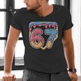 67 Ice Cream Drip Meme Baseball Men's V-Neck T-Shirt 67 Ice Cream Drip Meme Baseball Men's V-Neck T-Shirt