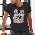 67 Meme Kawaii Cats Baseball Ice Cream Drip 6 7 Kids Men's V-Neck T-Shirt 67 Meme Kawaii Cats Baseball Ice Cream Drip 6 7 Kids Men's V-Neck T-Shirt