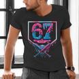 67 Six Seven Baseball Ice Cream Drip Cool Meme 67 Men's V-Neck T-Shirt 67 Six Seven Baseball Ice Cream Drip Cool Meme 67 Men's V-Neck T-Shirt