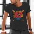 67 Sports Meme – Baseball Bats Number 6 7 Men's V-Neck T-Shirt 67 Sports Meme – Baseball Bats Number 6 7 Men's V-Neck T-Shirt
