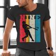 9th Birthday Nine Baseball Batter 9 Year Old Bday Boys Kids Men's V-Neck T-Shirt 9th Birthday Nine Baseball Batter 9 Year Old Bday Boys Kids Men's V-Neck T-Shirt