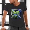 Awesome 67 Baseball Drip Effect Baseball 6-7 Meme Graphic Men's V-Neck T-Shirt Awesome 67 Baseball Drip Effect Baseball 6-7 Meme Graphic Men's V-Neck T-Shirt