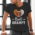 Ball Grampy Basketball Football Baseball Player Men's V-Neck T-Shirt Ball Grampy Basketball Football Baseball Player Men's V-Neck T-Shirt