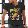 Banana Baseball Cartoon Cool Sports Kids Teens Men's V-Neck T-Shirt Banana Baseball Cartoon Cool Sports Kids Teens Men's V-Neck T-Shirt