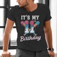 Baseball 11 Year Old Ice Cream Drip 11th Birthday Boys Men's V-Neck T-Shirt Baseball 11 Year Old Ice Cream Drip 11th Birthday Boys Men's V-Neck T-Shirt