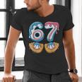 Baseball 67 Ice Cream Drip 67 Meme Player T-Shirt Men's V-Neck T-Shirt Baseball 67 Ice Cream Drip 67 Meme Player T-Shirt Men's V-Neck T-Shirt