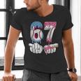 Baseball 67 Ice Cream Drip Six Seven Boys Girls Meme Men's V-Neck T-Shirt