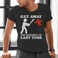 Baseball Anti Valentine Humor Cupid Joke Men Women Men's V-Neck T-Shirt Baseball Anti Valentine Humor Cupid Joke Men Women Men's V-Neck T-Shirt