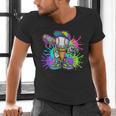 Baseball Boys Clothes For Boys Ice Cream Drip Baseball Stuff Men's V-Neck T-Shirt