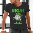 Baseball Bruh Drip Ice Cream Youth Boy St Patricks Day Men's V-Neck T-Shirt Baseball Bruh Drip Ice Cream Youth Boy St Patricks Day Men's V-Neck T-Shirt