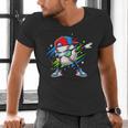Baseball Dabbing Sports For Boys And Girls Game Day Men's V-Neck T-Shirt