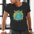 Baseball Drip For Boys Ice Cream Drip Youth Boys Baseball Men's V-Neck T-Shirt