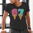Baseball Drip Ice Cream 67 Baseball Men's V-Neck T-Shirt Baseball Drip Ice Cream 67 Baseball Men's V-Neck T-Shirt