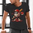 Baseball Drip Ice Cream Apparel Youth Boy Valentine Men's V-Neck T-Shirt Baseball Drip Ice Cream Apparel Youth Boy Valentine Men's V-Neck T-Shirt