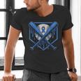 Baseball Drip Ice Cream Diabetes Awareness Ribbon Boys Girls Men's V-Neck T-Shirt Baseball Drip Ice Cream Diabetes Awareness Ribbon Boys Girls Men's V-Neck T-Shirt