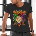 Baseball Drip Ice Cream Drip Halloween Baseball Lovers Men's V-Neck T-Shirt Baseball Drip Ice Cream Drip Halloween Baseball Lovers Men's V-Neck T-Shirt