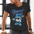 Baseball Drip Ice Cream Respect The Drip Home Plate Boy Kids Men's V-Neck T-Shirt Baseball Drip Ice Cream Respect The Drip Home Plate Boy Kids Men's V-Neck T-Shirt