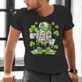 Baseball Drip Ice Cream Shamrock Irish St Patricks Men Men's V-Neck T-Shirt Baseball Drip Ice Cream Shamrock Irish St Patricks Men Men's V-Neck T-Shirt
