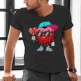 Baseball Drip Ice Cream Valentines Day Baseball Sport Boys Men's V-Neck T-Shirt Baseball Drip Ice Cream Valentines Day Baseball Sport Boys Men's V-Neck T-Shirt