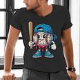 Baseball Drippy Style Apparel For Boys Youth Cool Baseball Men's V-Neck T-Shirt