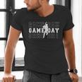 Baseball Game Day Team Sport Player Coach Batter Family Fans Men's V-Neck T-Shirt Baseball Game Day Team Sport Player Coach Batter Family Fans Men's V-Neck T-Shirt